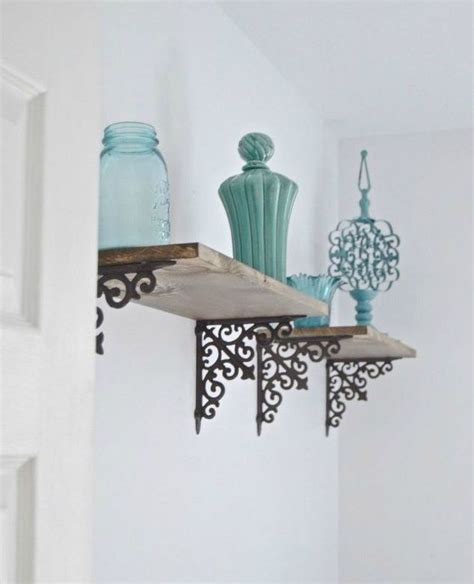 faux metal brackets out of cardboard|14 Smart and Stunning Ways to Use Brackets in Your Home.